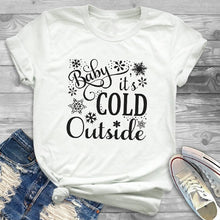 Load image into Gallery viewer, Women Leopard Plaid Tree New Year Fashion Clothing Merry Christmas Womens Female Graphic T Shirt T-Shirt Tee Shirt Tees T-shirts