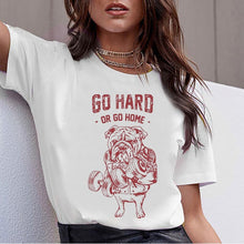 Load image into Gallery viewer, Dachshund Pug Teckel Funny T Shirt Women Harajuku Cute French Bulldog Frances German Shepherd T-shirt Pit Bull Tshirt Top Female