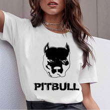 Load image into Gallery viewer, Dachshund Pug Teckel Funny T Shirt Women Harajuku Cute French Bulldog Frances German Shepherd T-shirt Pit Bull Tshirt Top Female