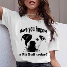 Load image into Gallery viewer, Dachshund Pug Teckel Funny T Shirt Women Harajuku Cute French Bulldog Frances German Shepherd T-shirt Pit Bull Tshirt Top Female